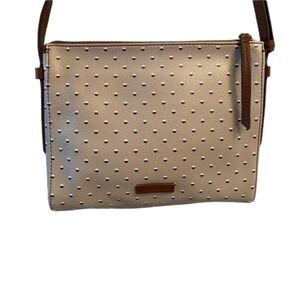 Fossil Womens Crossbody Boho Hobo Bag Purse